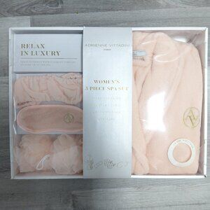 Adrienne Vittadini Women's 5 Piece Spa Set- Relax in Luxury Set -